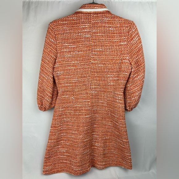 Maje Moda Tweed Shirt Dress Size EU 38 US 6 - Picture 14 of 14